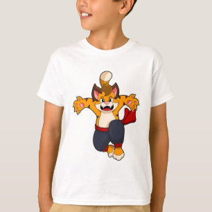 Tiger at Martial arts Karate T-Shirt