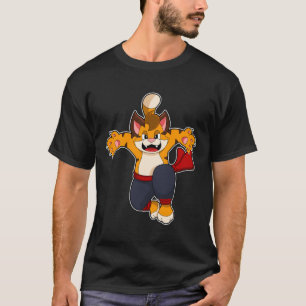 Tiger at Martial arts Karate T-Shirt