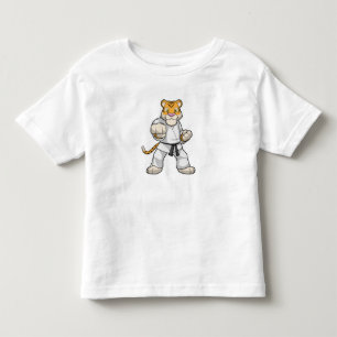 Tiger at Martial arts Karate Toddler T-Shirt