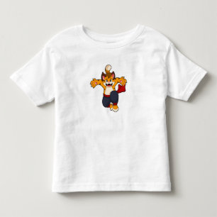 Tiger at Martial arts Karate Toddler T-Shirt
