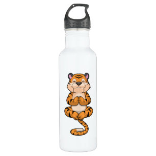 Tiger at Yoga Fitness 710 Ml Water Bottle