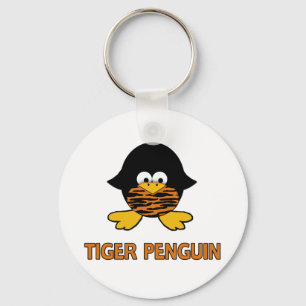Tiger Baby Penguin Key Ring