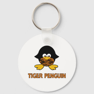 Tiger Baby Penguin Key Ring