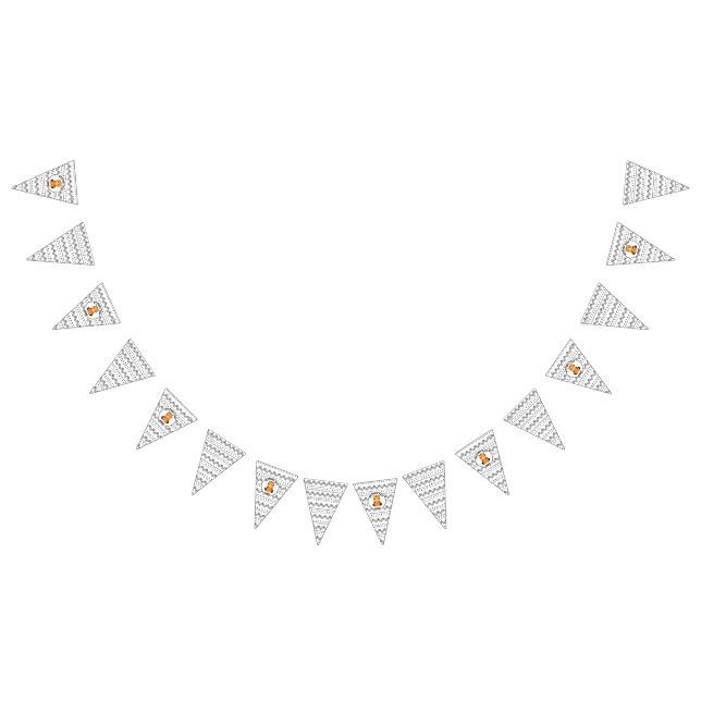 Tiger Baby Shower Bunting (All)
