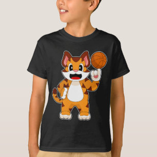 Tiger Basketball player Basketball T-Shirt