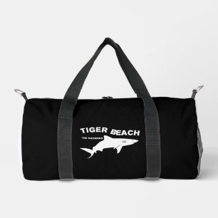 Tiger Beach - The Bahamas   Diving With Sharks Duffle Bag