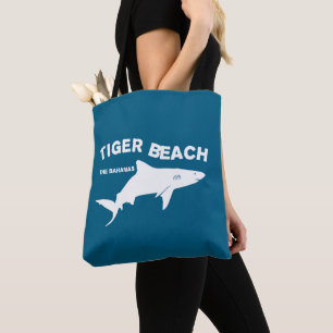 Tiger Beach - The Bahamas Diving With Sharks Tote Bag