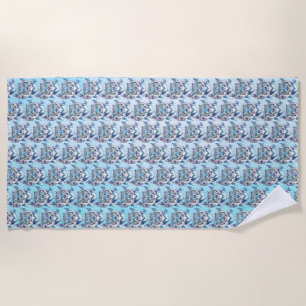 Tiger Beach Towel