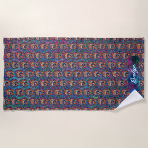 Tiger Beach Towel
