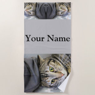 Tiger Beach Towel