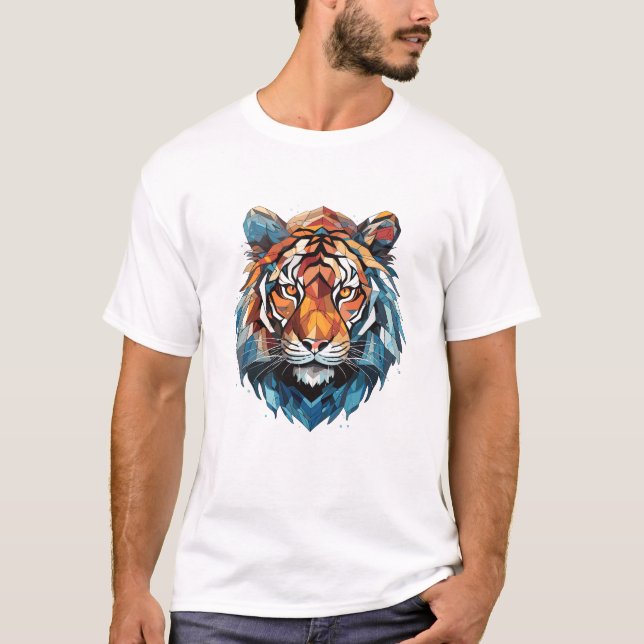Tiger Beast Animal World Wildlife Beauty Discovery T-Shirt (Front)