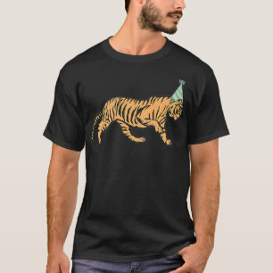 Tiger Birthday Tiger Animal Kids Birthday T-Shirt