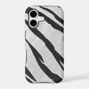 Tiger Black and White Print