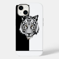 Tiger Black White