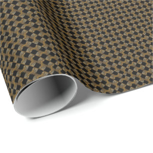 Tiger Black Wrapping Paper