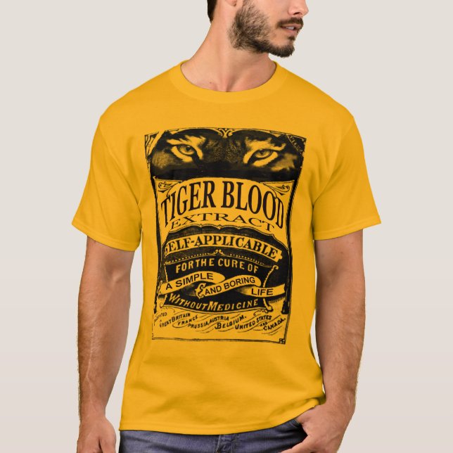 TIGER BLOOD EXTRACT T-Shirt (Front)