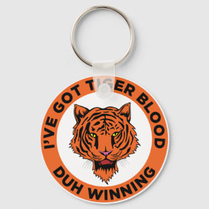 Tiger Blood Key Ring