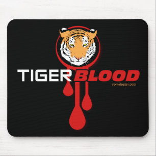 Tiger Blood Mouse Mat