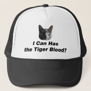 Tiger Blood Trucker Hat