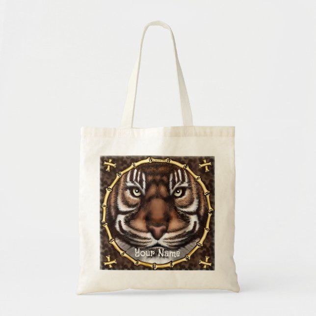 Tiger Bones  tote bag  (Front)