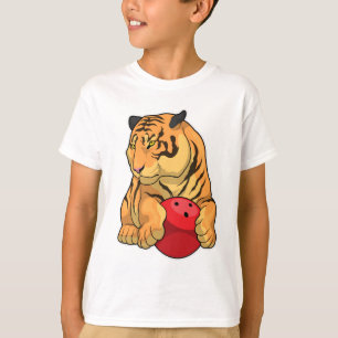 Tiger Bowling Bowling ball T-Shirt