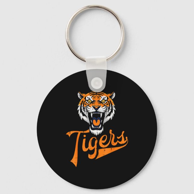 Tiger Boys Girls Teen Kids Men Youth Women  Key Ring (Front)