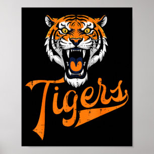 Tiger Boys Girls Teen Kids Men Youth Women  Poster