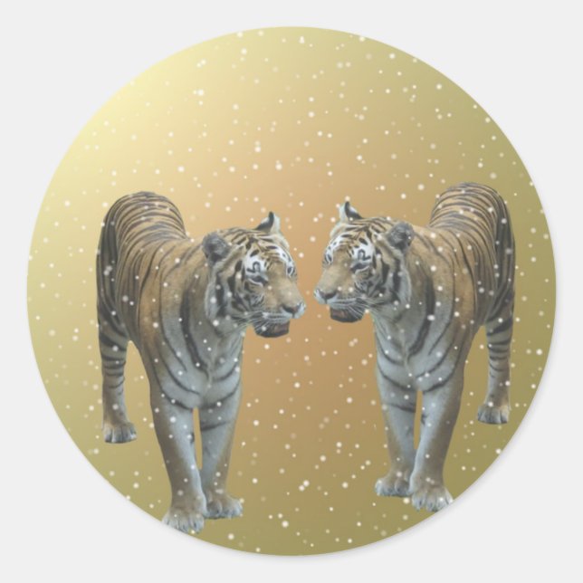 Tiger Buddies Sticker (Front)