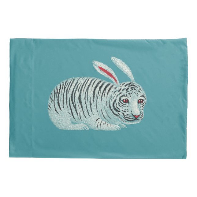 TIGER BUNNY PILLOW CASE (Back)