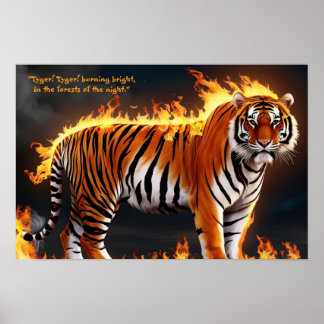 Tiger Burning  Poster