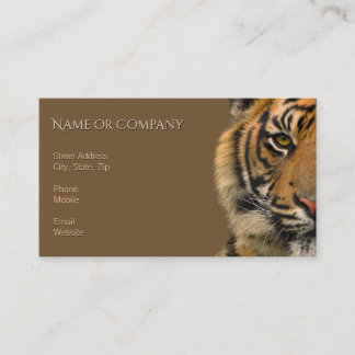 Tiger Business Card