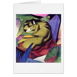 Tiger By Franz Marc