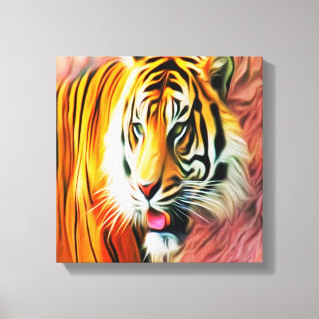 Tiger Canvas Print (Front)
