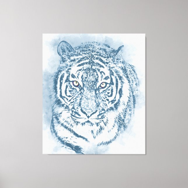 tiger canvas print (Front)