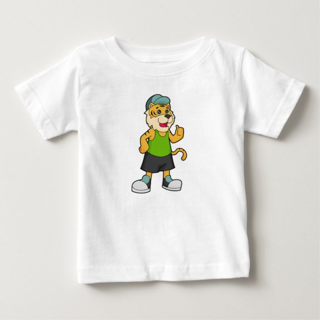 Tiger Cap Baby T-Shirt (Front)