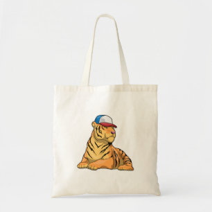 Tiger Cap Tote Bag