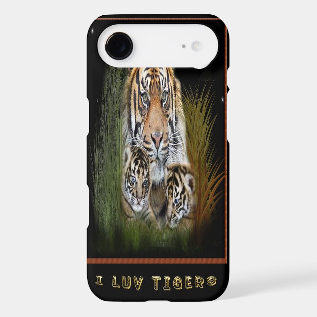 Tiger Case-Mate iPhone Case (Back)