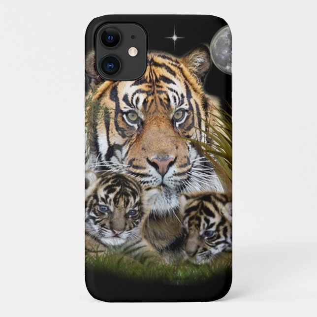 Tiger Case-Mate iPhone Case (Back)