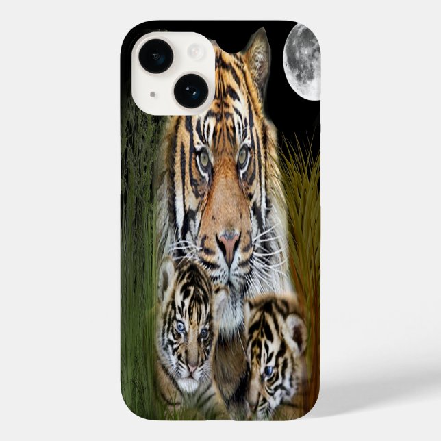 Tiger Case-Mate iPhone Case (Back)
