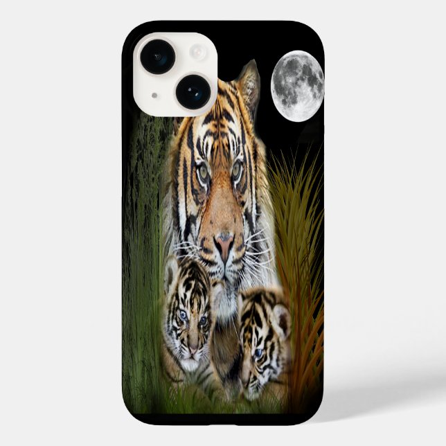 Tiger Case-Mate iPhone Case (Back)