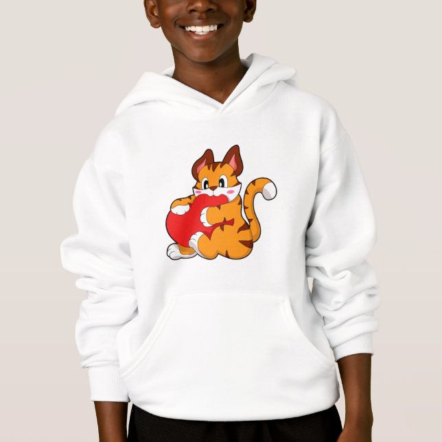 Tiger cat at Love with Heart.PNG (Front)