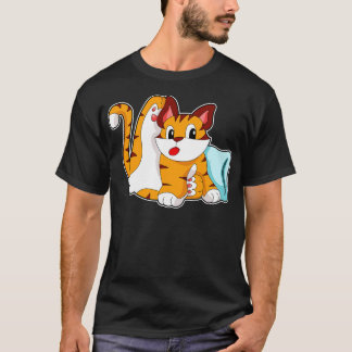 Tiger cat with Pillow T-Shirt