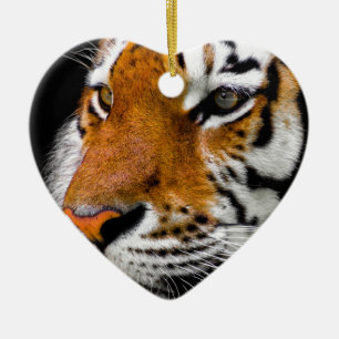 Tiger Ceramic Tree Decoration