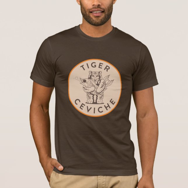Tiger Ceviche Men's Tee (Front)