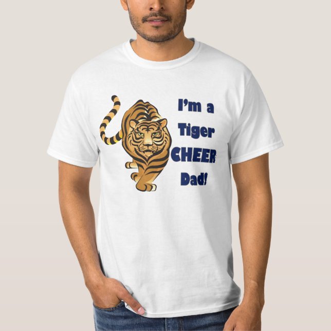 Tiger Cheer Dad T-Shirt (Front)
