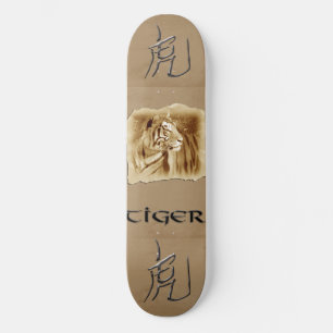 Tiger-Chinese Horoscope/Astrology Skateboard