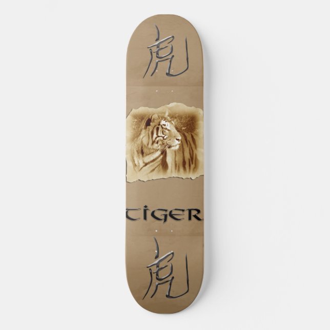 Tiger-Chinese Horoscope/Astrology Skateboard (Front)