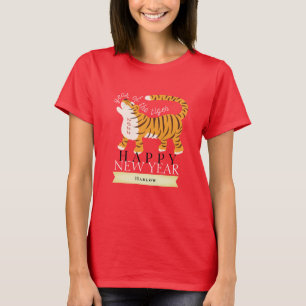 Tiger Chinese New Year 2022 Red Holiday T-Shirt