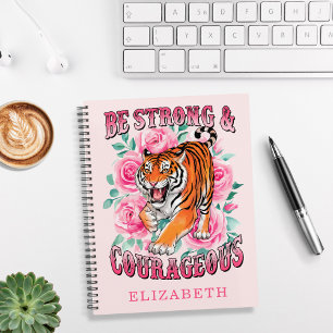 Tiger Christian Motivational Quote Positive 2026 Planner