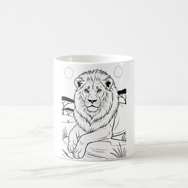 Tiger  coffee mug (Center)
